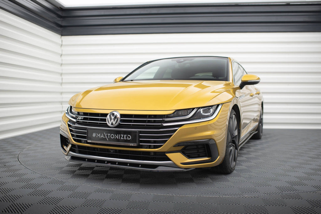 Splitter delantero V.2 para Volkswagen Arteon R-Line Sedan / Shooting Brake Mk1