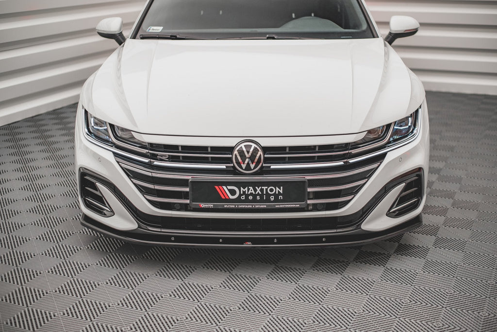 Splitter delantero V.2 para Volkswagen Arteon R-Line Sedan / Shooting Brake Mk1 Facelift