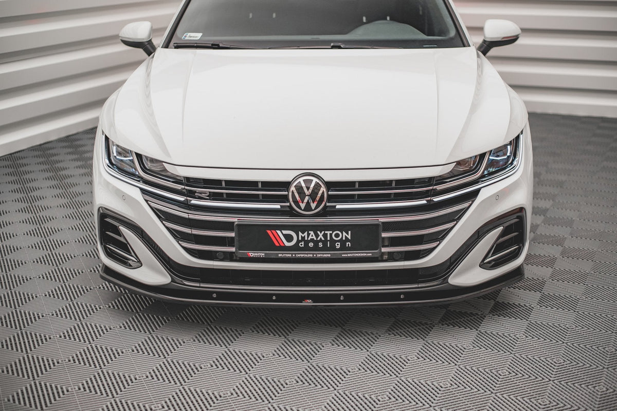 Splitter delantero V.2 para Volkswagen Arteon R-Line Sedan / Shooting Brake Mk1 Facelift