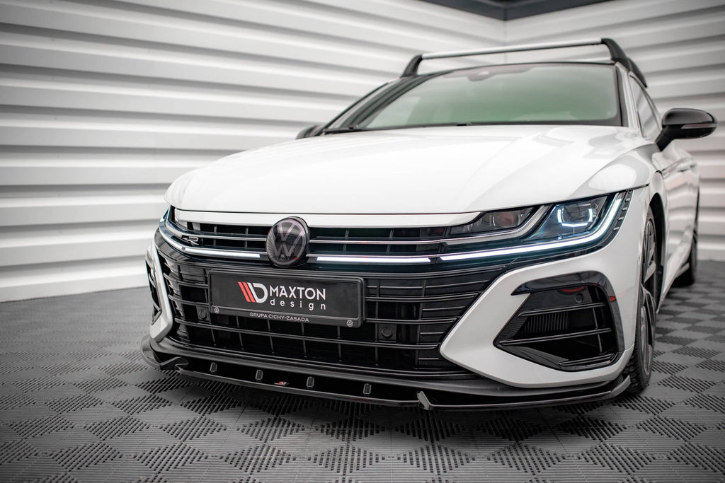 Splitter delantero V.2 para Volkswagen Arteon R Sedan / Shooting Brake Mk1 Facelift
