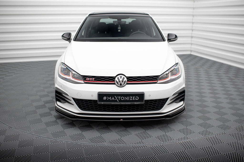 Splitter delantero V.2 para Volkswagen Golf GTI / GTD Mk7 Facelift