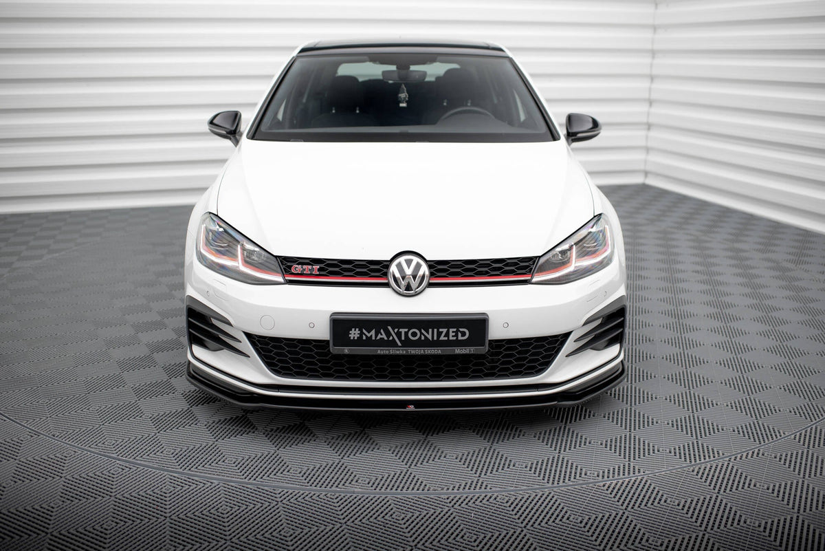 Splitter delantero V.2 para Volkswagen Golf GTI / GTD Mk7 Facelift