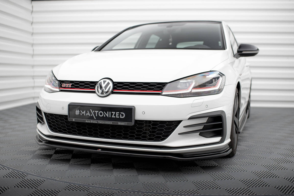 Splitter delantero V.2 para Volkswagen Golf GTI / GTD Mk7 Facelift