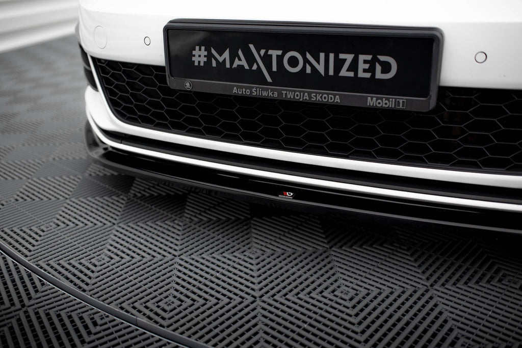 Splitter delantero V.2 para Volkswagen Golf GTI / GTD Mk7 Facelift