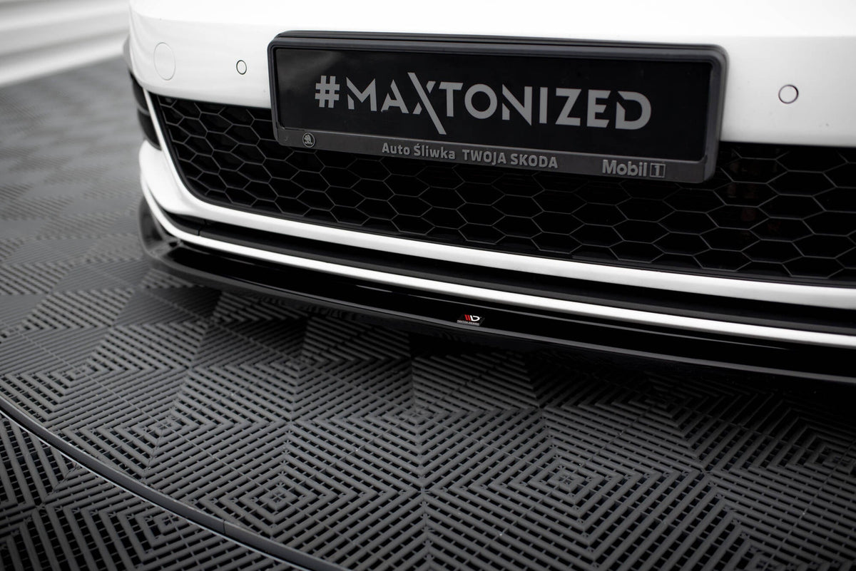 Splitter delantero V.2 para Volkswagen Golf GTI / GTD Mk7 Facelift