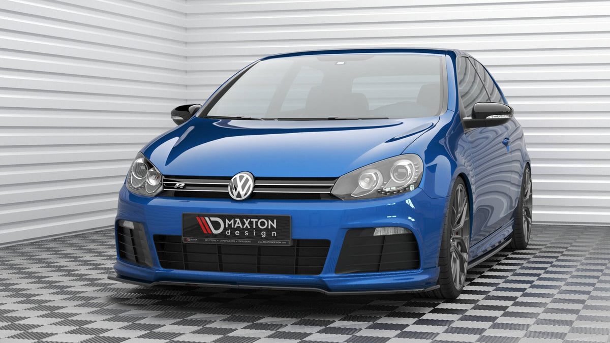 Splitter delantero V.2 para Volkswagen Golf R Mk6