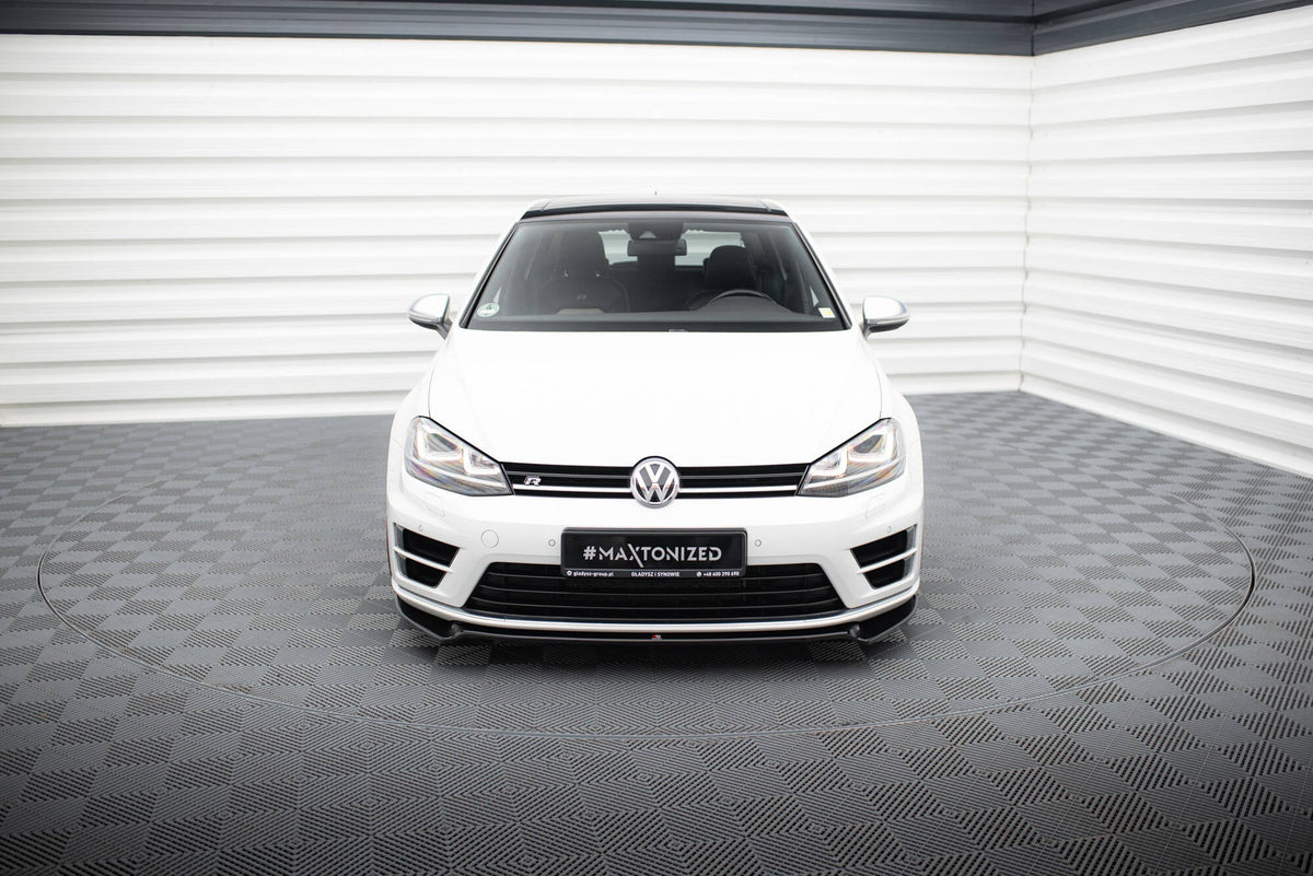Splitter delantero V.2 para Volkswagen Golf R / R-Line Mk7
