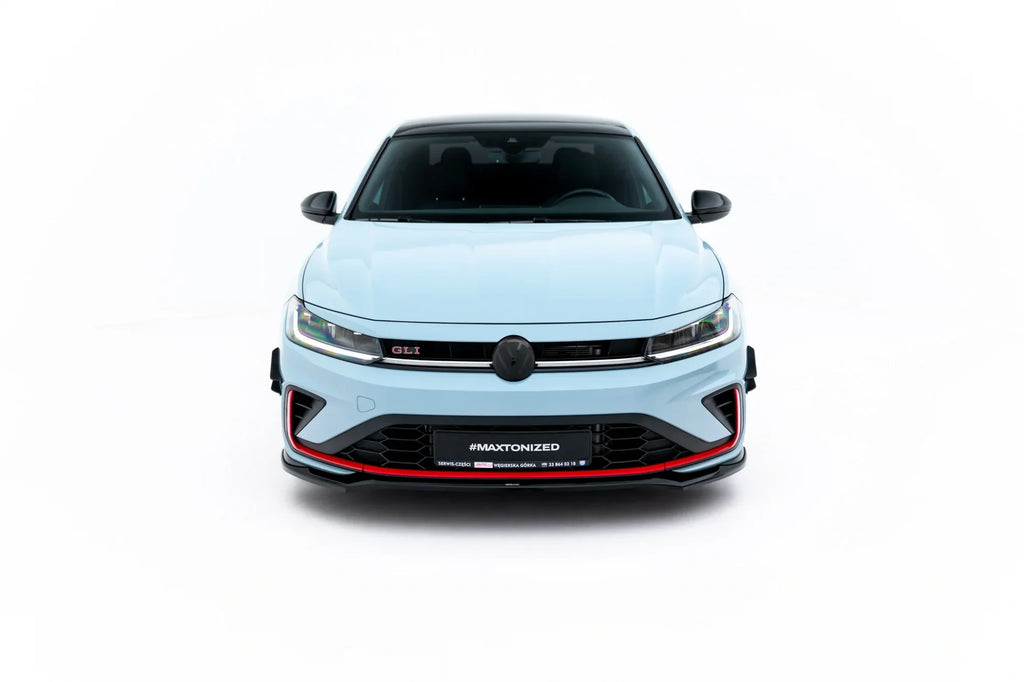 Splitter delantero V.2 para Volkswagen Jetta GLI Mk7 Facelift 2