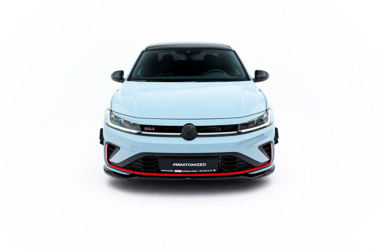 Splitter delantero V.2 para Volkswagen Jetta GLI Mk7 Facelift 2