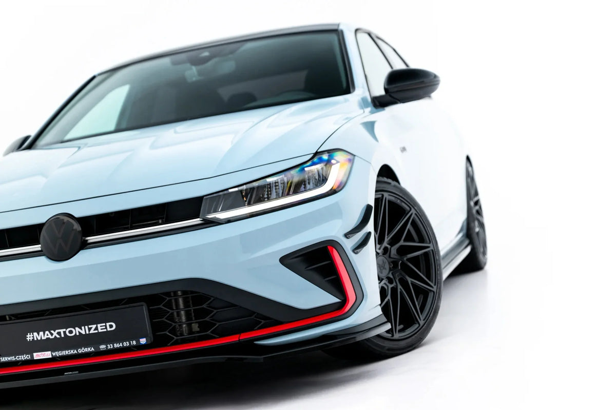 Splitter delantero V.2 para Volkswagen Jetta GLI Mk7 Facelift 2