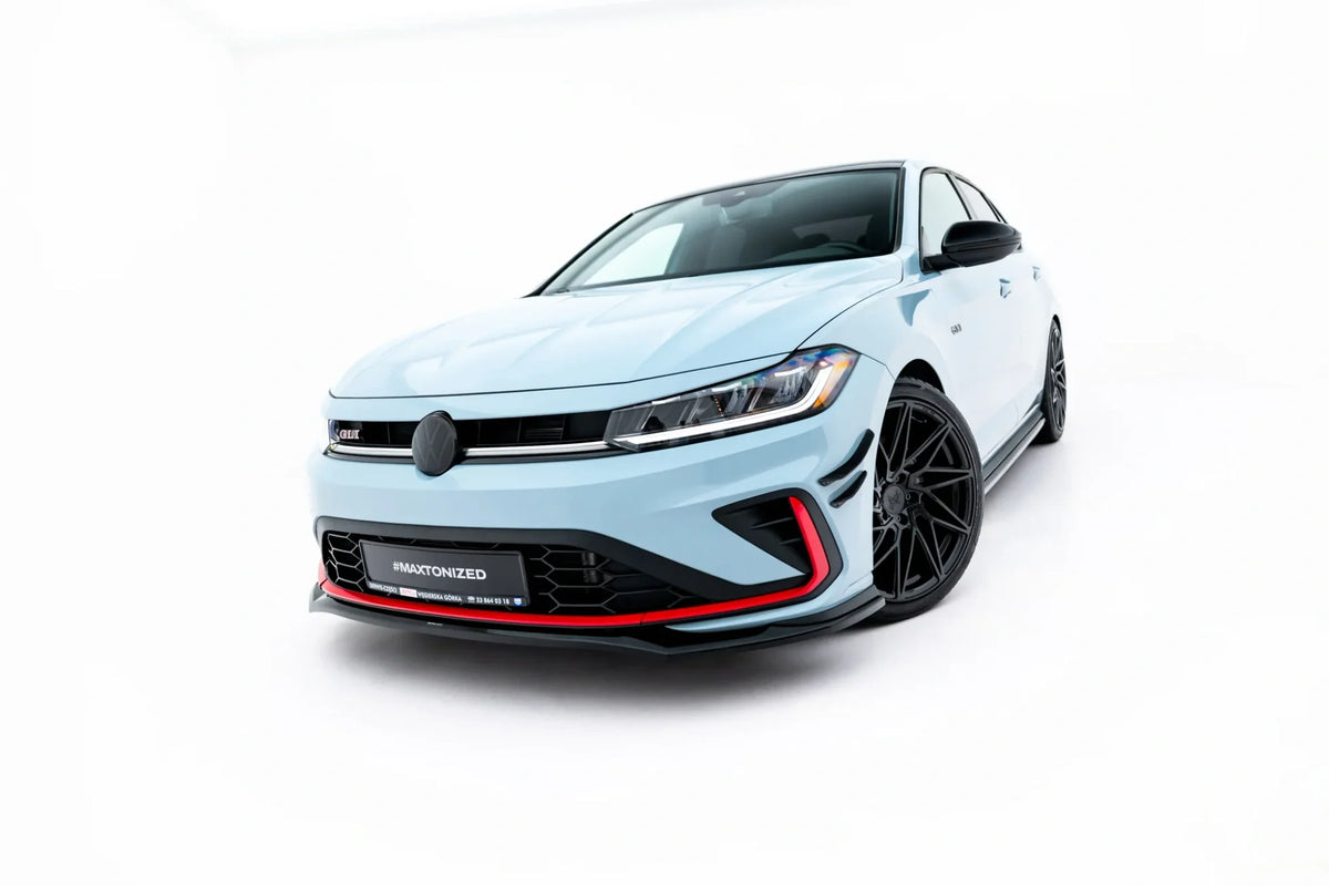 Splitter delantero V.2 para Volkswagen Jetta GLI Mk7 Facelift 2