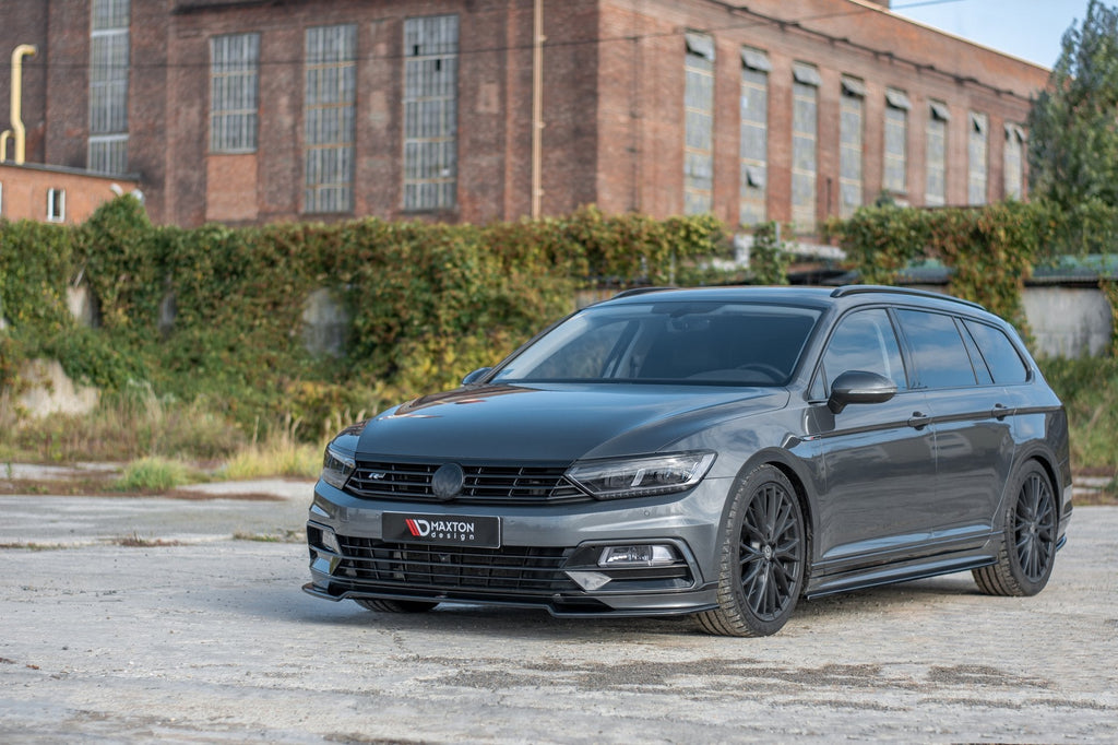 Splitter delantero V.2 para Volkswagen Passat R-Line B8