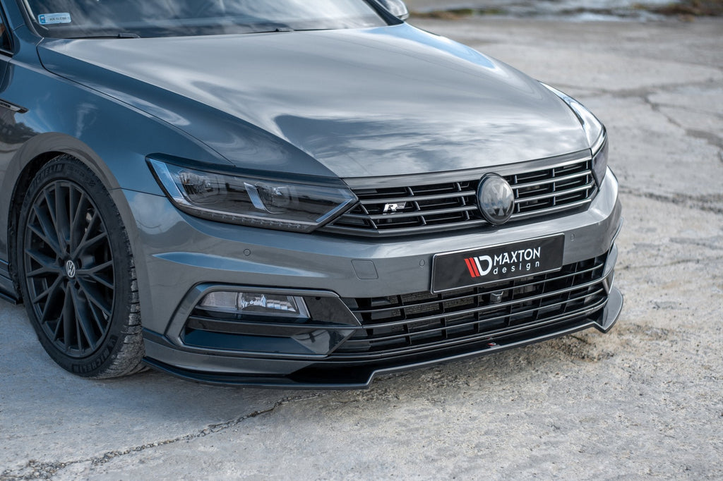 Splitter delantero V.2 para Volkswagen Passat R-Line B8