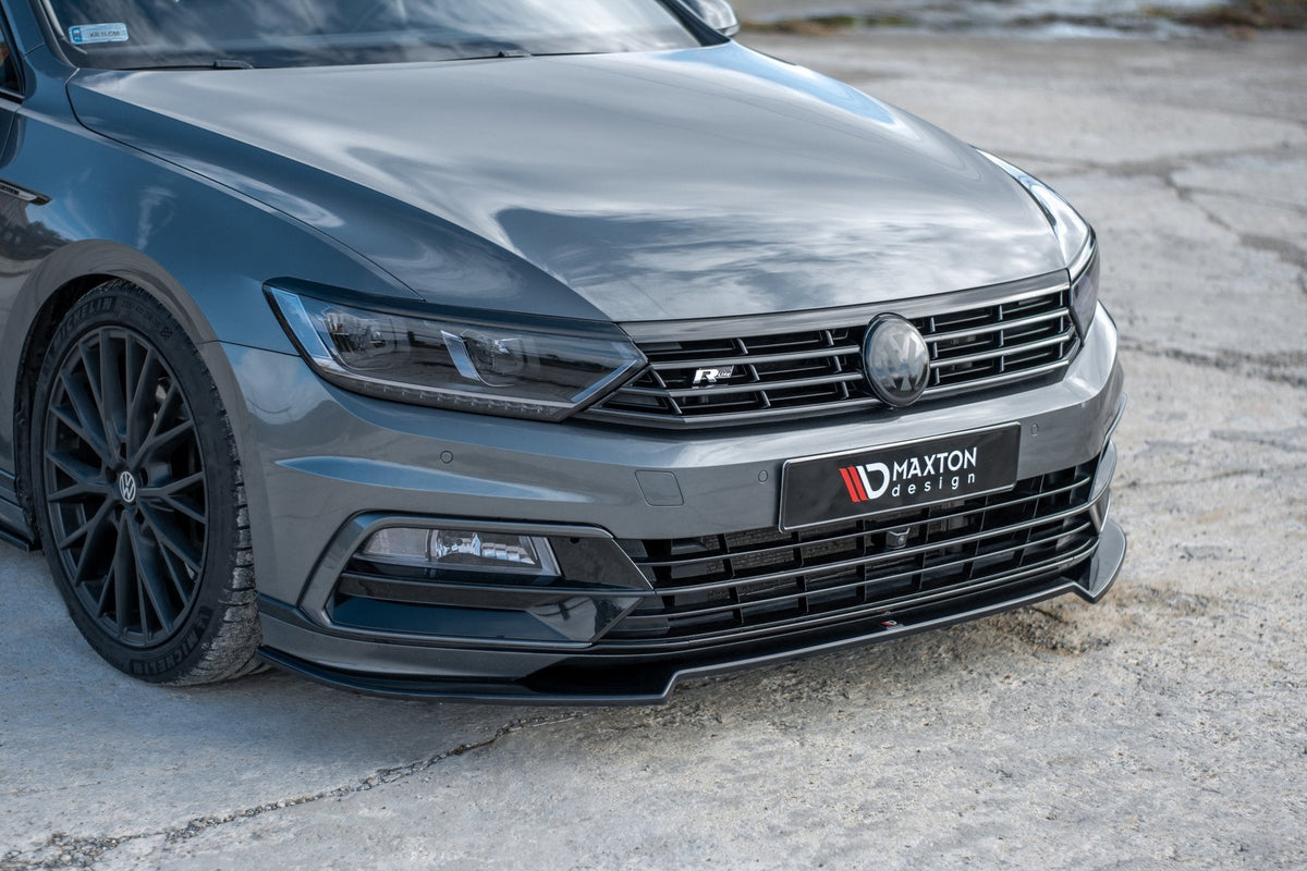 Splitter delantero V.2 para Volkswagen Passat R-Line B8