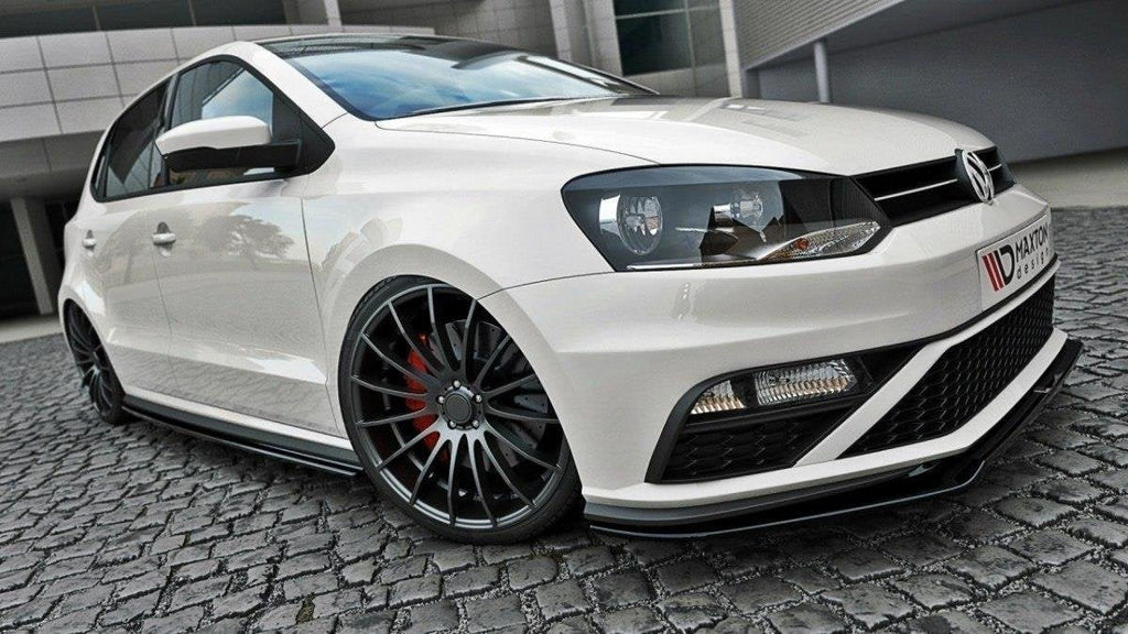 Splitter delantero V.2 para Volkswagen Polo GTI Mk5 Facelift