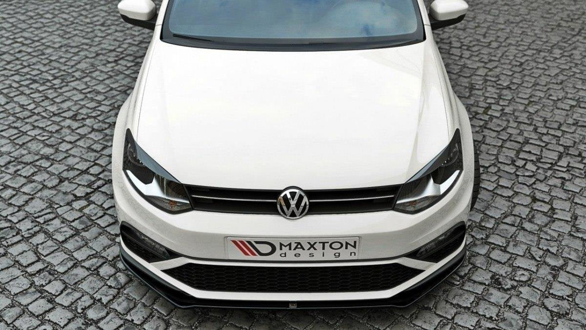 Splitter delantero V.2 para Volkswagen Polo GTI Mk5 Facelift