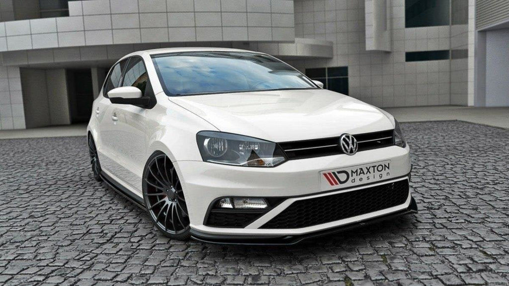 Splitter delantero V.2 para Volkswagen Polo GTI Mk5 Facelift