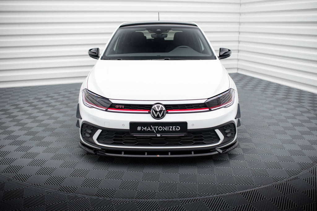 Splitter delantero V.2 para Volkswagen Polo GTI Mk6 Facelift