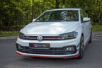 Splitter delantero V.2 para Volkswagen Polo GTI / R-line Mk6