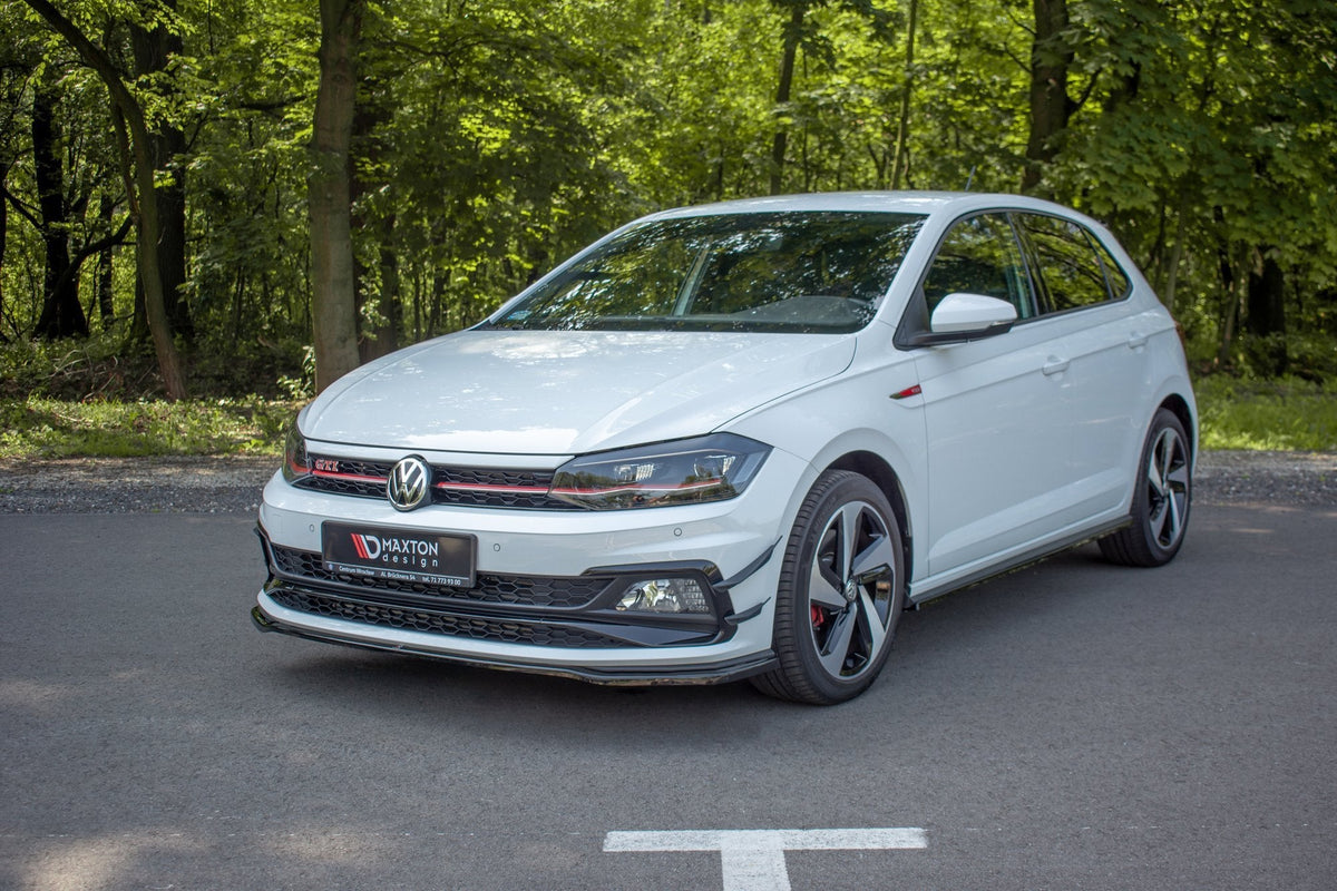 Splitter delantero V.2 para Volkswagen Polo GTI / R-line Mk6