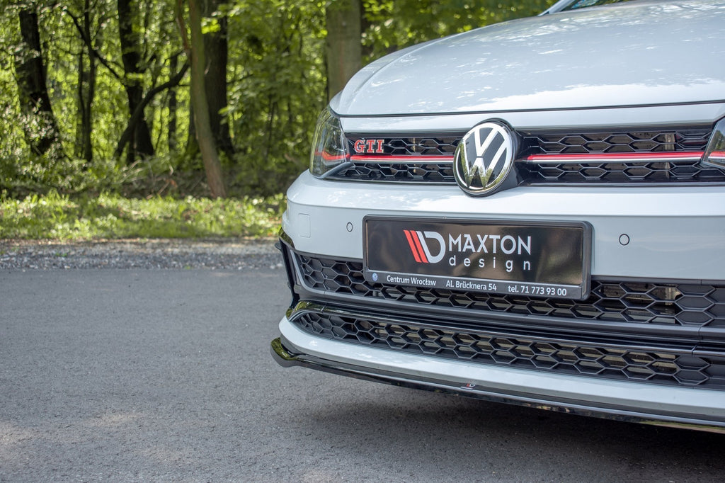 Splitter delantero V.2 para Volkswagen Polo GTI / R-line Mk6