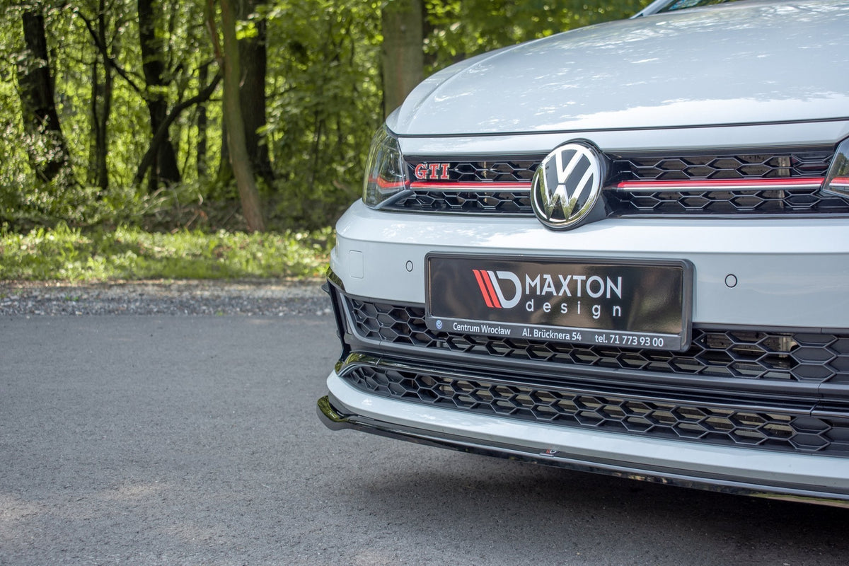 Splitter delantero V.2 para Volkswagen Polo GTI / R-line Mk6
