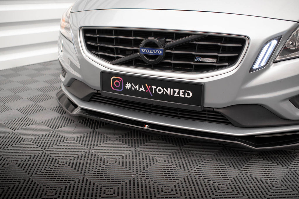 Splitter delantero V.2 para Volvo S60 R-Design Mk2