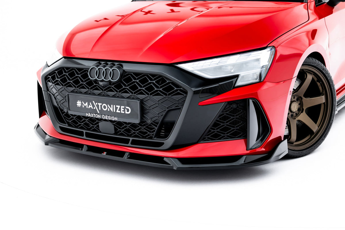Splitter delantero V.3 para Audi RS3 Sedan 8Y Facelift