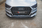 Splitter delantero V.3 para Audi S3 / A3 S-Line 8V Facelift Sedan