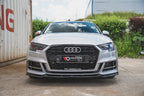 Splitter delantero V.3 para Audi S3 / A3 S-Line 8V Facelift Sedan