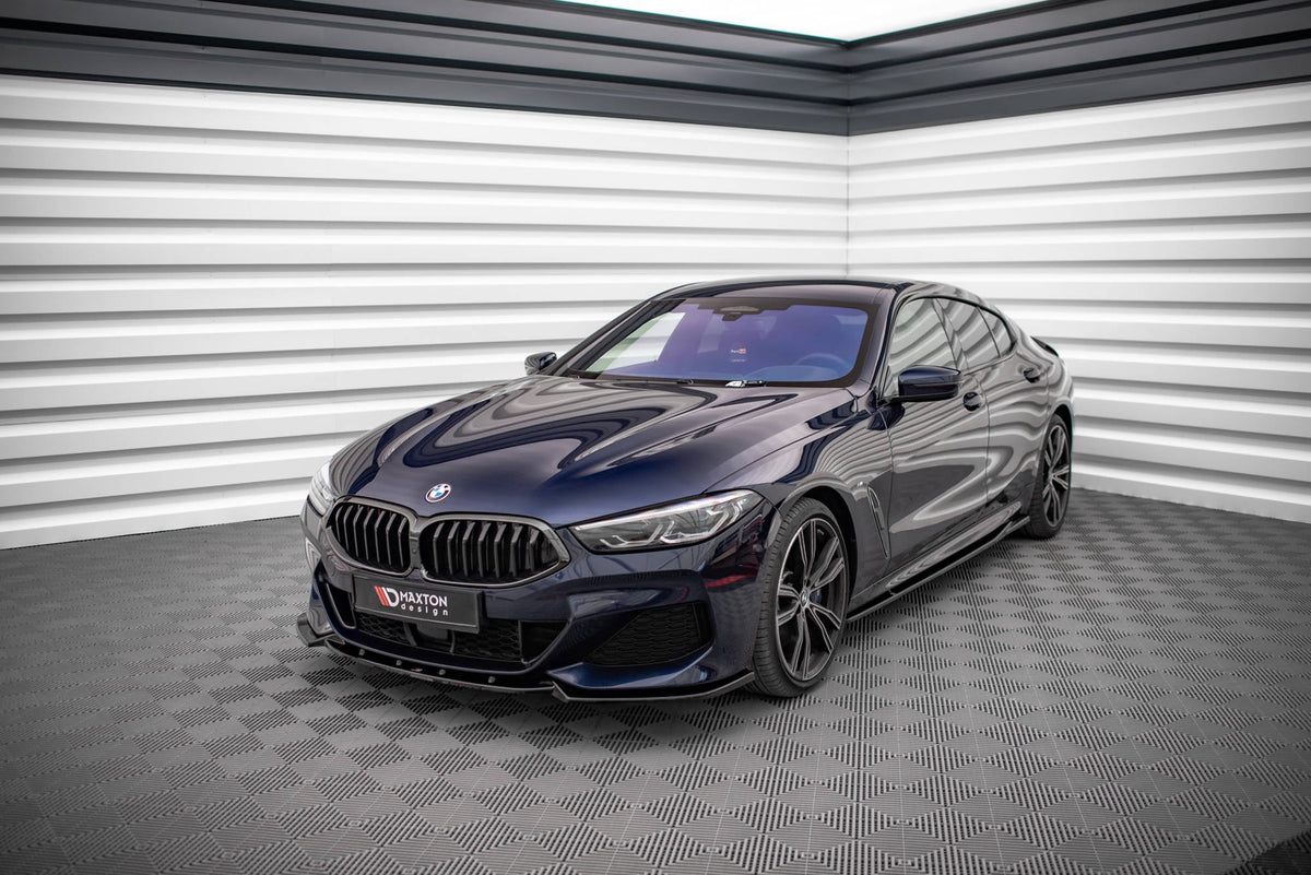 Splitter delantero V.3 para BMW 8 Coupe G15 / 8 Gran Coupe M-pack G16