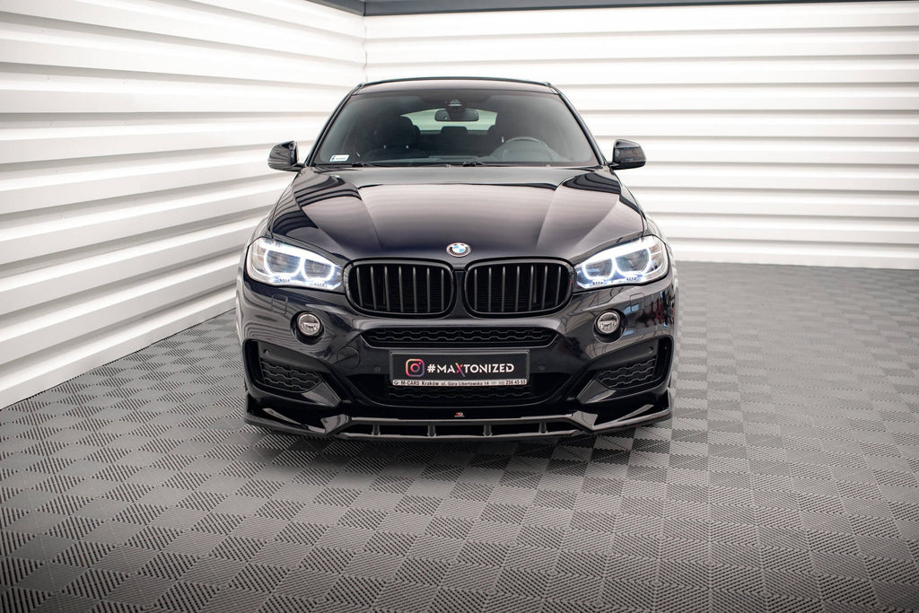 Splitter delantero V.3 para BMW X6 M-Pack F16