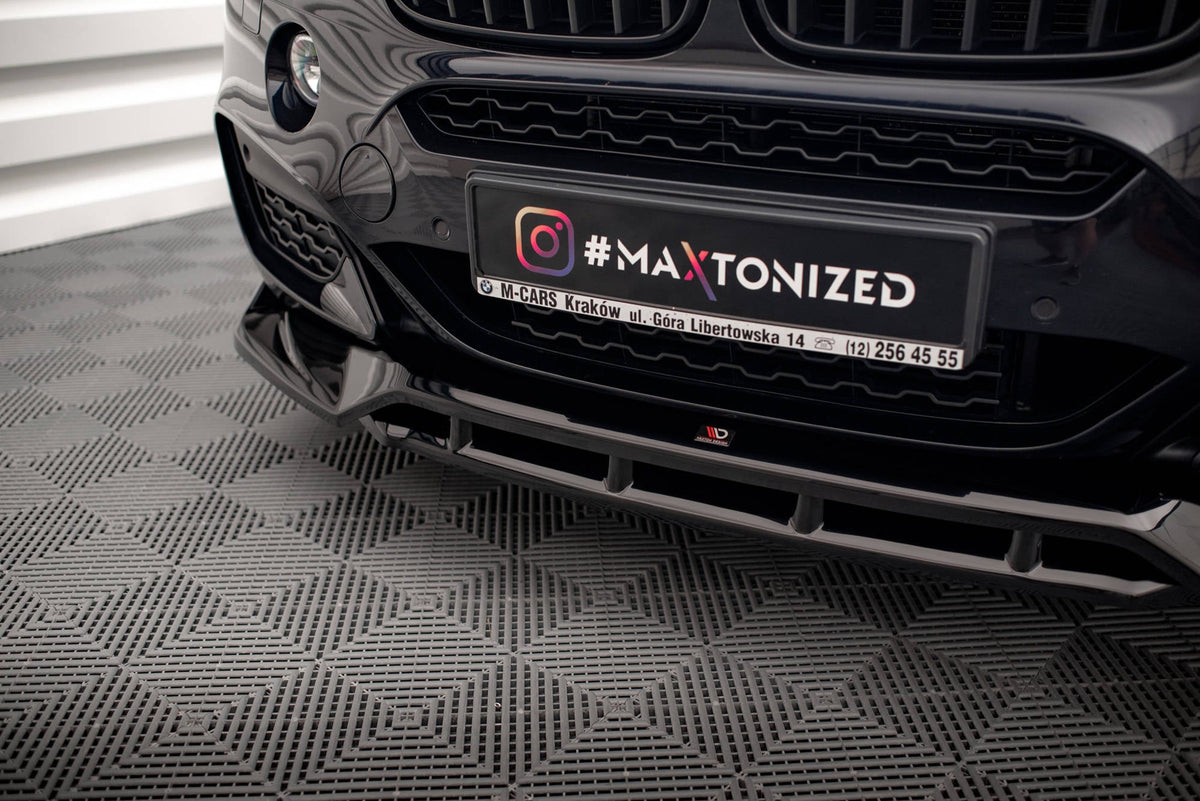 Splitter delantero V.3 para BMW X6 M-Pack F16
