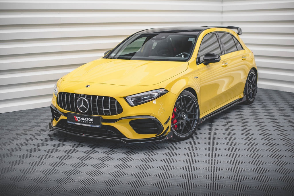 Splitter delantero V.3 + flaps para Mercedes-AMG A 45 S Aero Pack W177