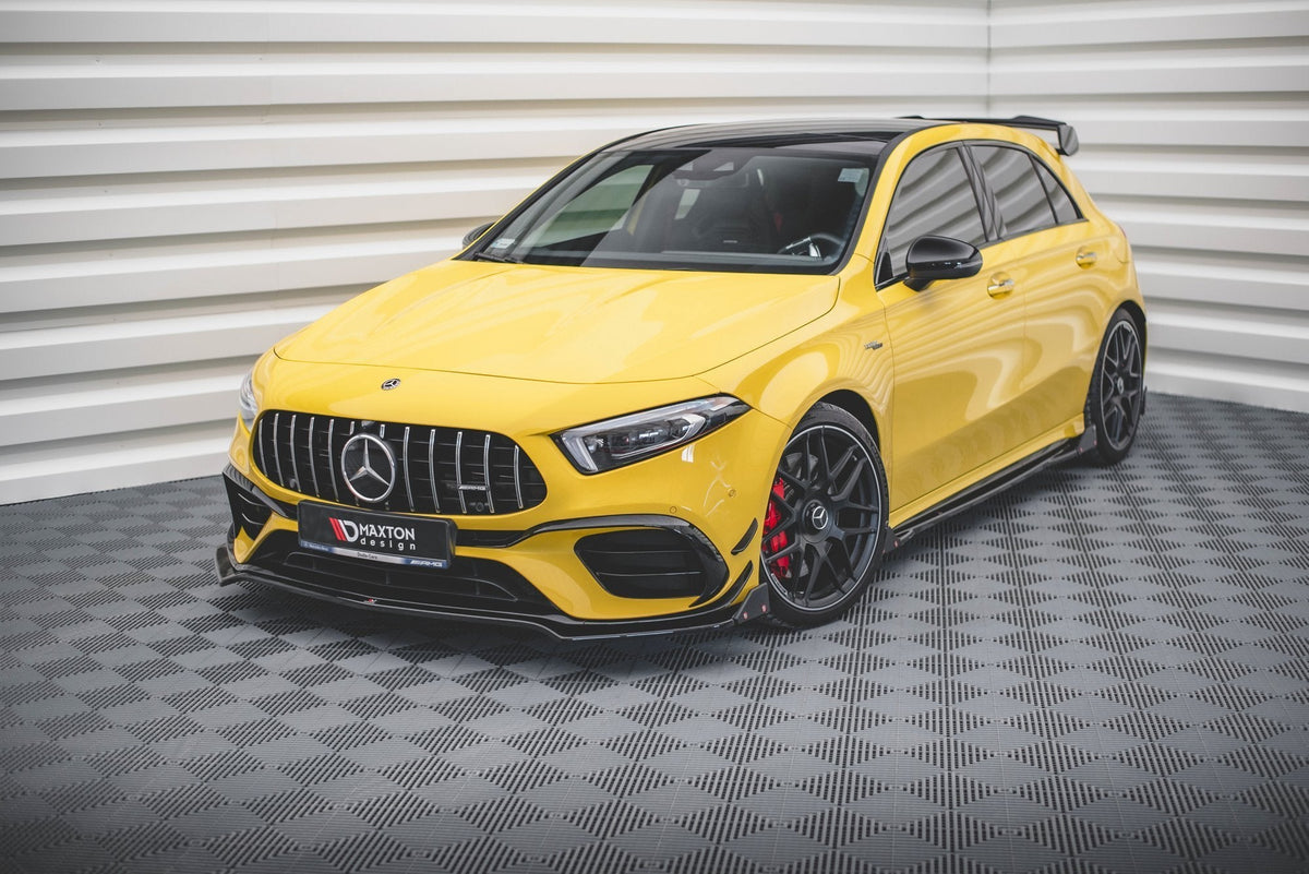 Splitter delantero V.3 + flaps para Mercedes-AMG A 45 S Aero Pack W177