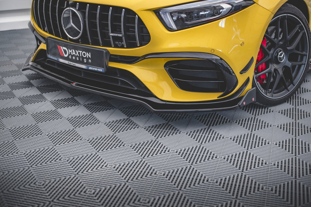 Splitter delantero V.3 + flaps para Mercedes-AMG A 45 S Aero Pack W177