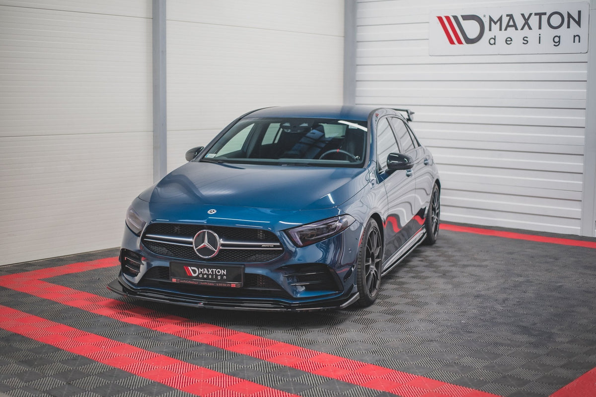 Splitter delantero V.3 para Mercedes A35 AMG Aero W177