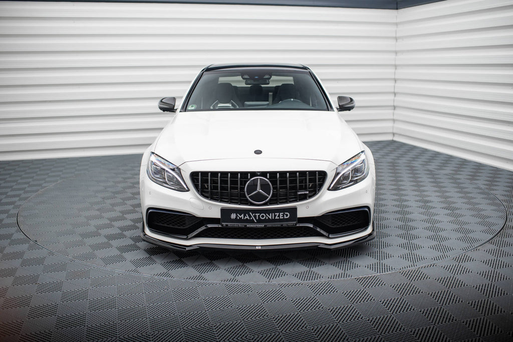 Splitter delantero V.3 para Mercedes-AMG C63 Sedan / Estate W205 / S205