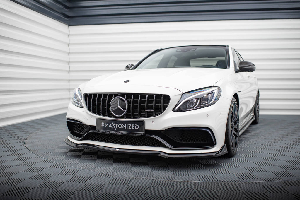 Splitter delantero V.3 para Mercedes-AMG C63 Sedan / Estate W205 / S205