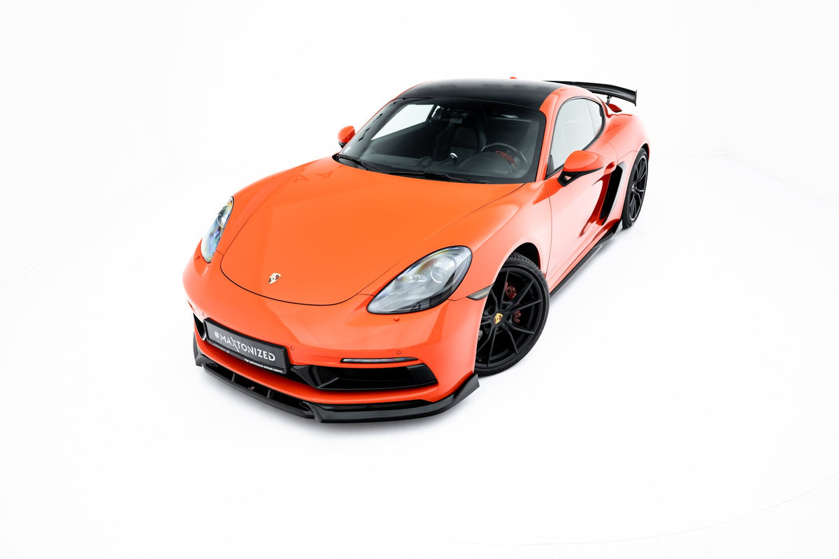 Splitter delantero V.3 para Porsche 718 Cayman GTS 982c / 718 Boxster GTS 982