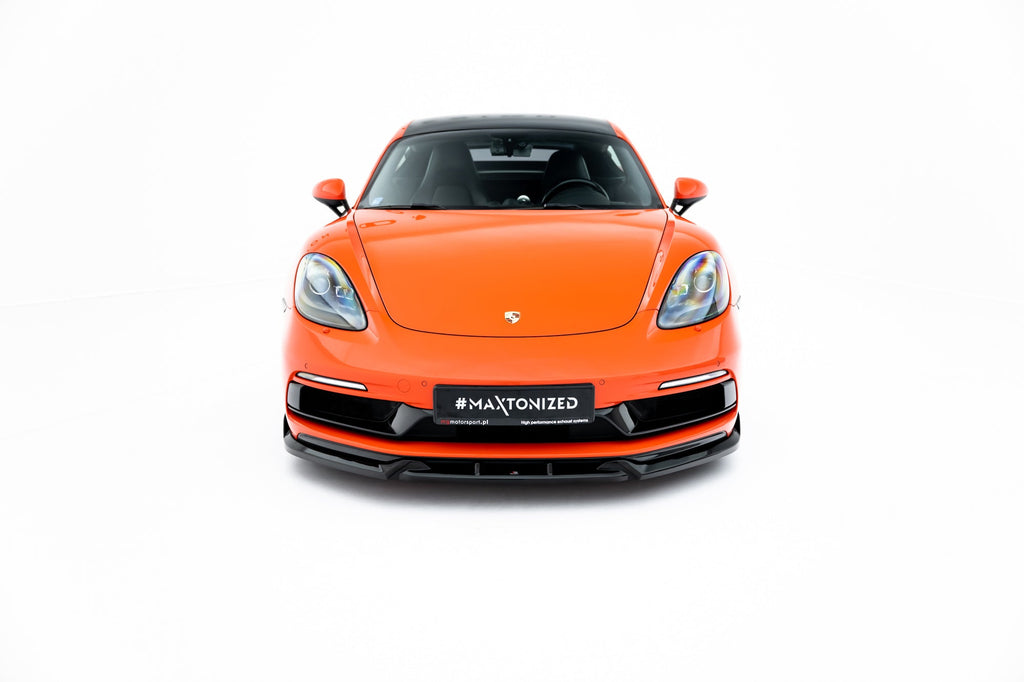 Splitter delantero V.3 para Porsche 718 Cayman GTS 982c / 718 Boxster GTS 982