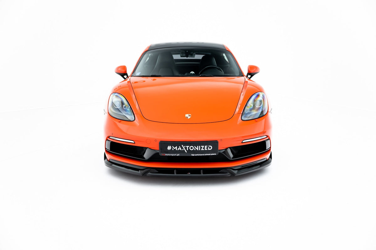 Splitter delantero V.3 para Porsche 718 Cayman GTS 982c / 718 Boxster GTS 982
