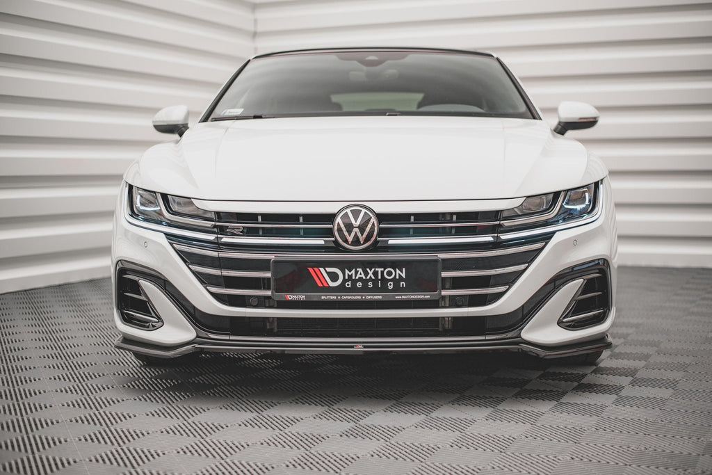 Splitter delantero V.3 para Volkswagen Arteon R-Line Sedan / Shooting Brake Mk1 Facelift