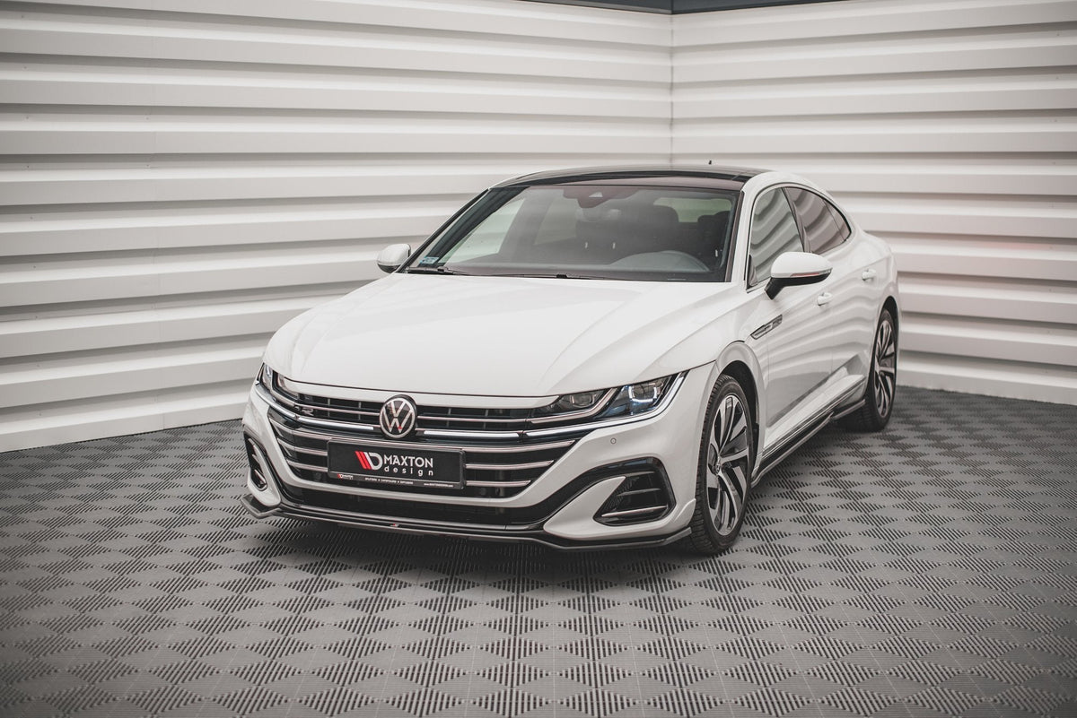 Splitter delantero V.3 para Volkswagen Arteon R-Line Sedan / Shooting Brake Mk1 Facelift