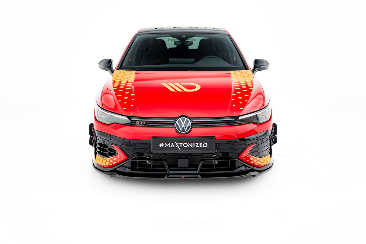Splitter delantero V.3 para Volkswagen Golf GTI Clubsport Mk8 Facelift