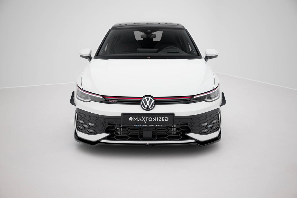 Splitter delantero V.3 para Volkswagen Golf GTI / GTE / R-Line Mk8 Facelift