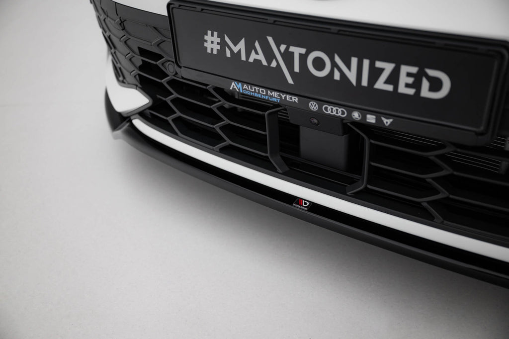 Splitter delantero V.3 para Volkswagen Golf GTI / GTE / R-Line Mk8 Facelift