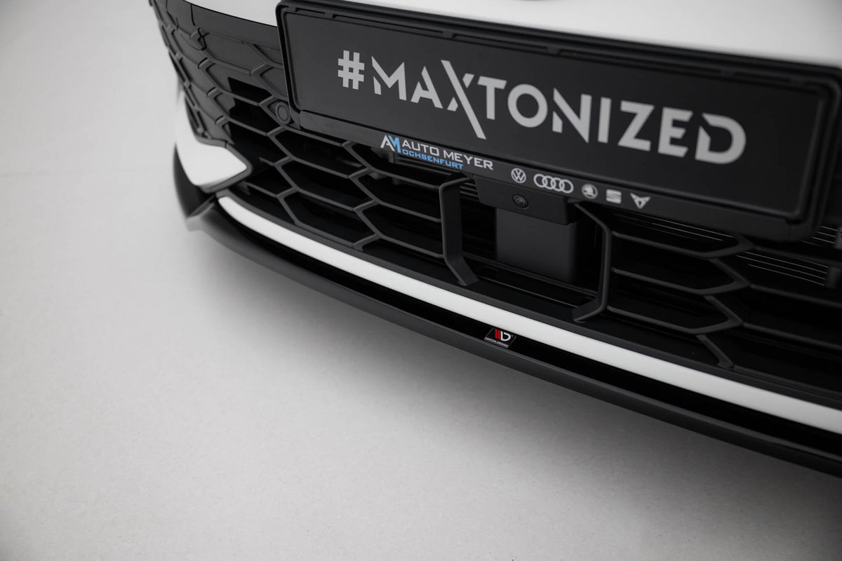 Splitter delantero V.3 para Volkswagen Golf GTI / GTE / R-Line Mk8 Facelift
