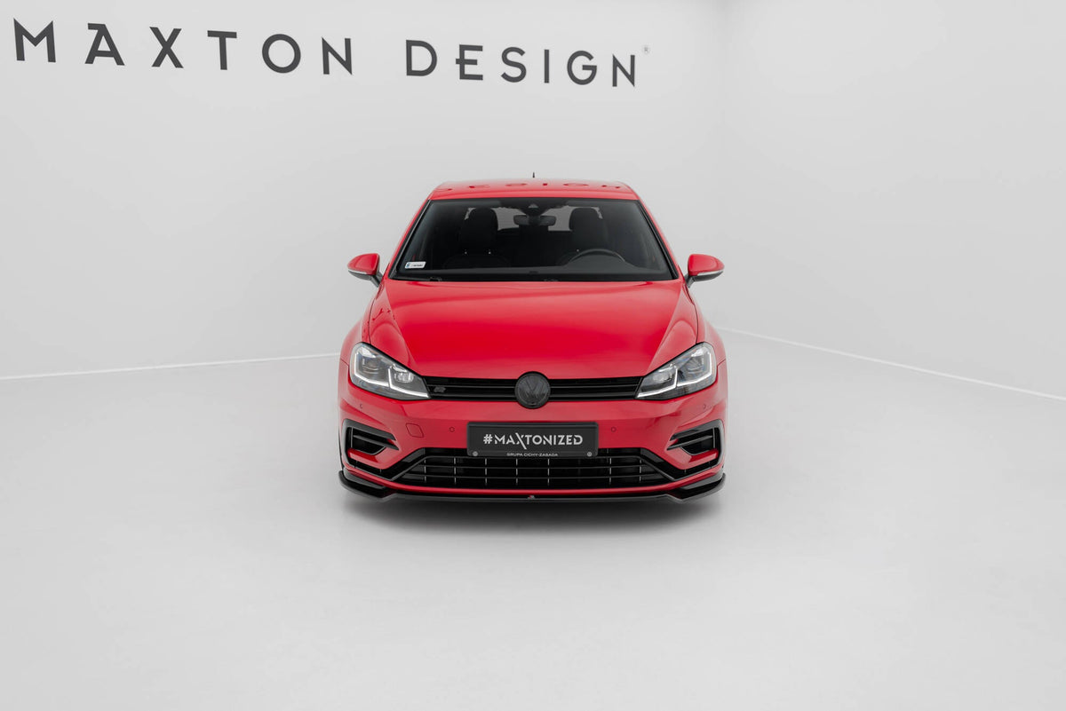 Splitter delantero V.3 para Volkswagen Golf R / R-Line Mk7 Facelift