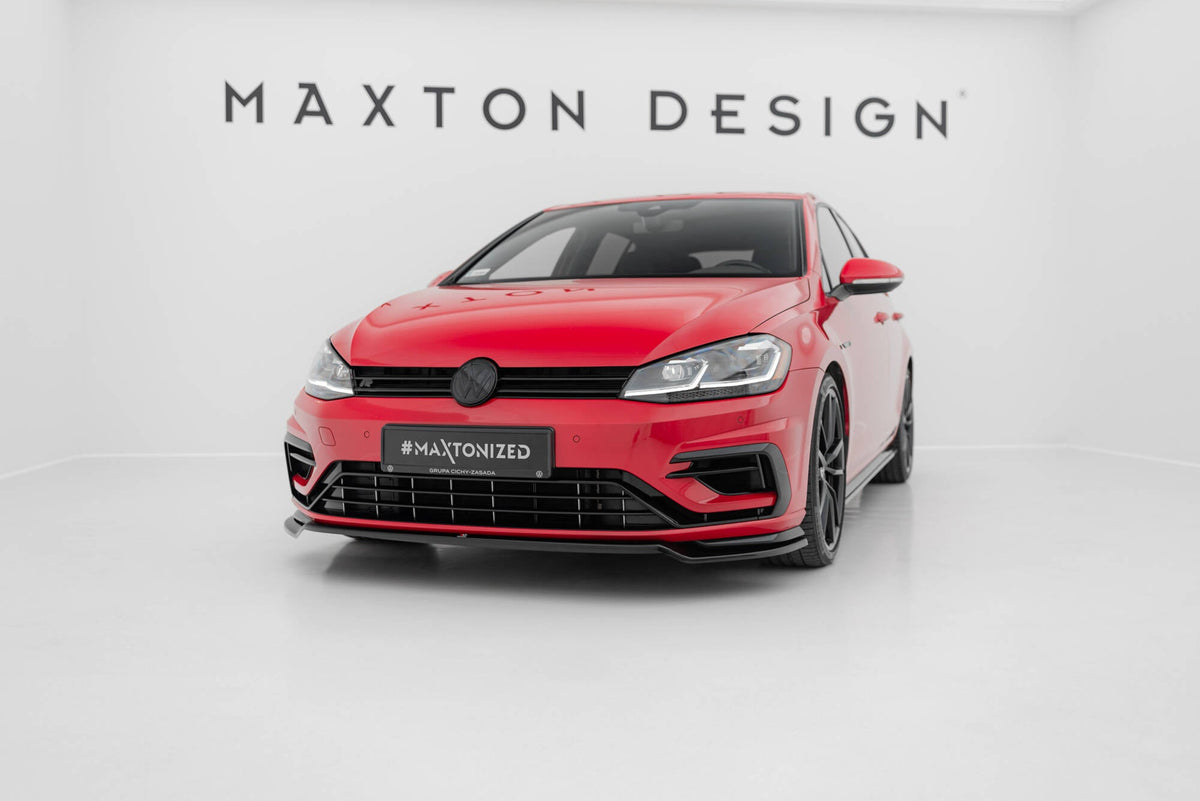 Splitter delantero V.3 para Volkswagen Golf R / R-Line Mk7 Facelift